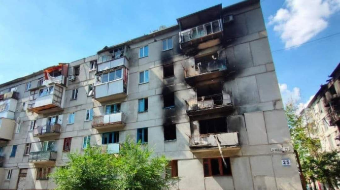 Росіяни обстріляли Лисичанськ касетним «Ураганом»