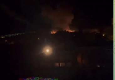В окупованому Алчевську ракета окупантів змінила курс і вразила позиції рашистів, - ВІДЕО