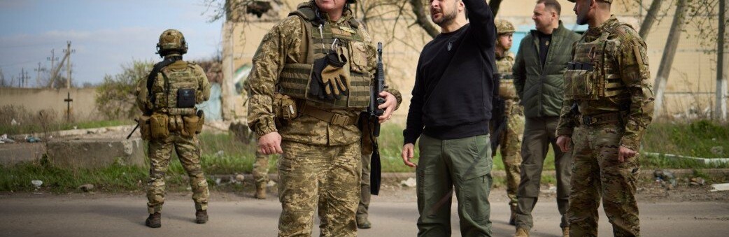 Зеленський відвідав передові позиції українських захисників  у Авдіївці, - ФОТО﻿