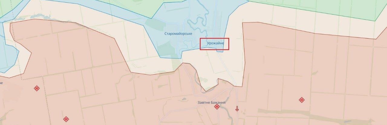 ЗСУ звільнили село Урожайне на Донеччині, - Маляр