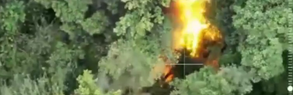 На Луганщині воїни ЗСУ знищили російський танк Т-80БВ, - ВІДЕО