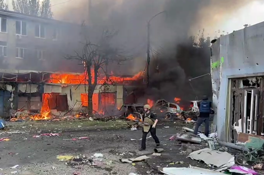 Окупанти завдали удару по ринку в Костянтинівці: загинули 16 людей, - ВІДЕО