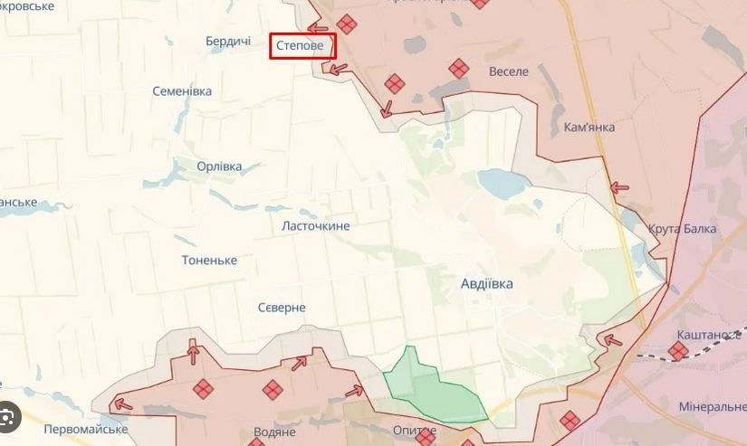 Степове на Донеччині залишається під контролем ЗСУ