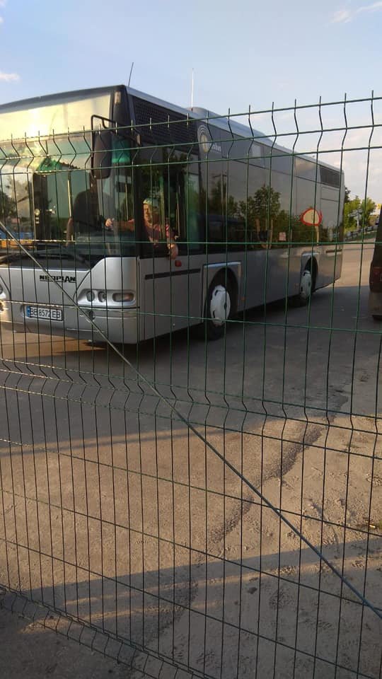 В Станице Луганской запустили рейсовый до моста через Северский Донец