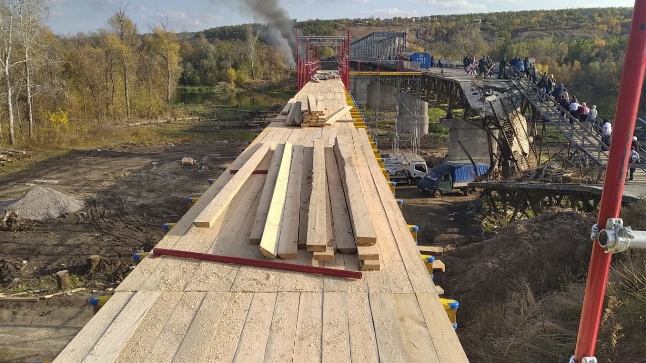 новый мост на станицу луганскую