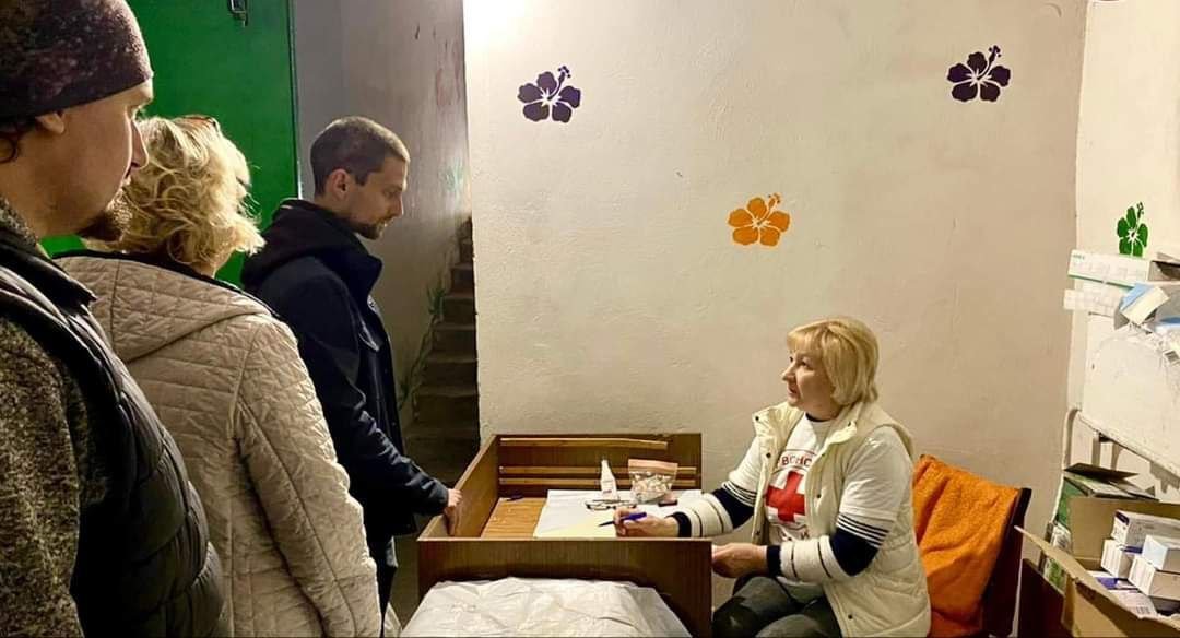 Червоний Хрест облаштував медичний пункт у Лисичанську