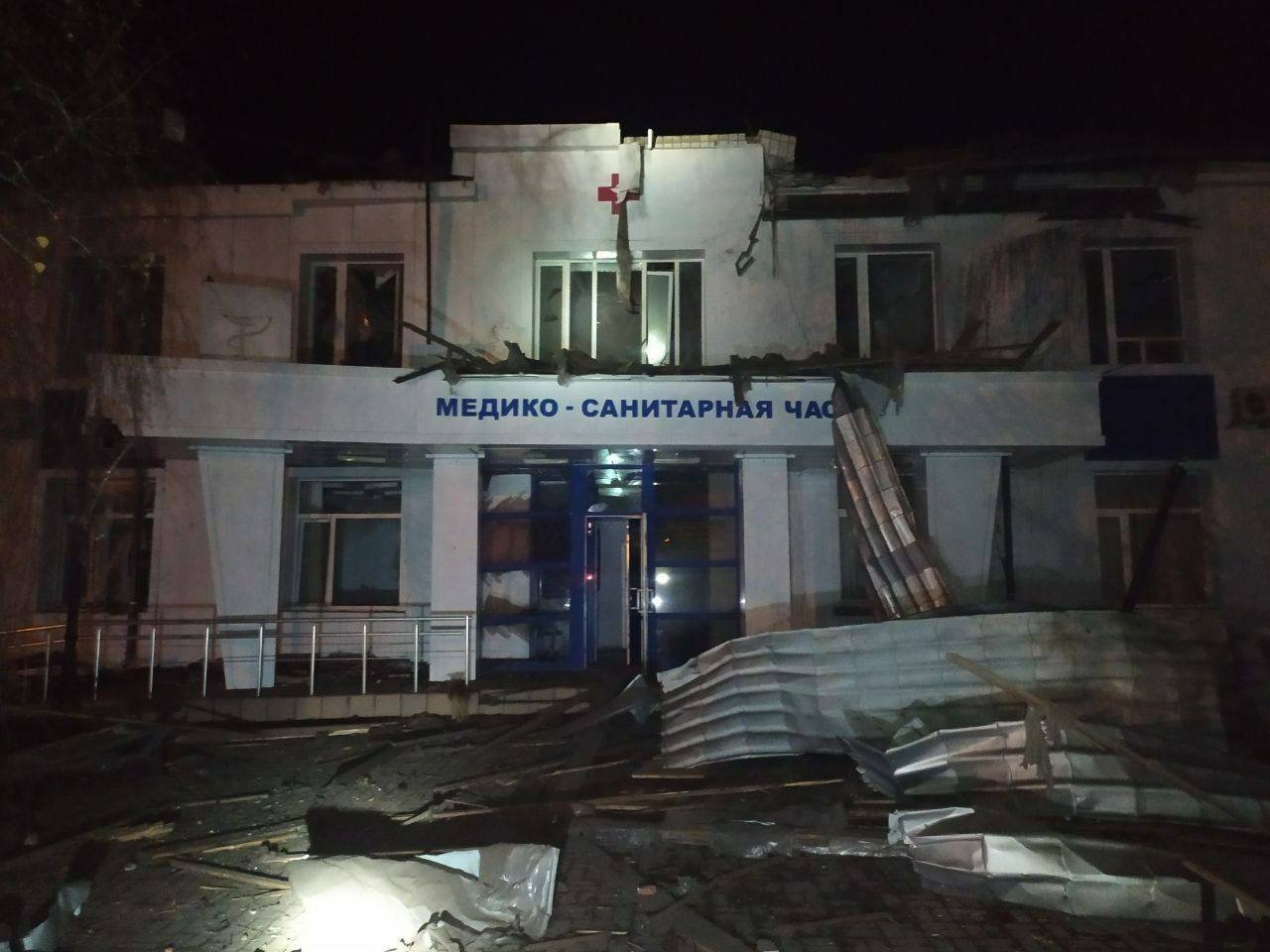 Окупанти повідомляють про обстріл хімзавода 