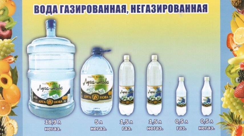 Минеральная вода Луга-Нова